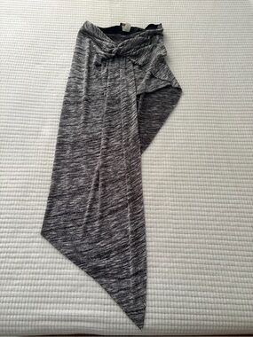 Poetry Women's Gray Knit Asymmetric Skirt Size S